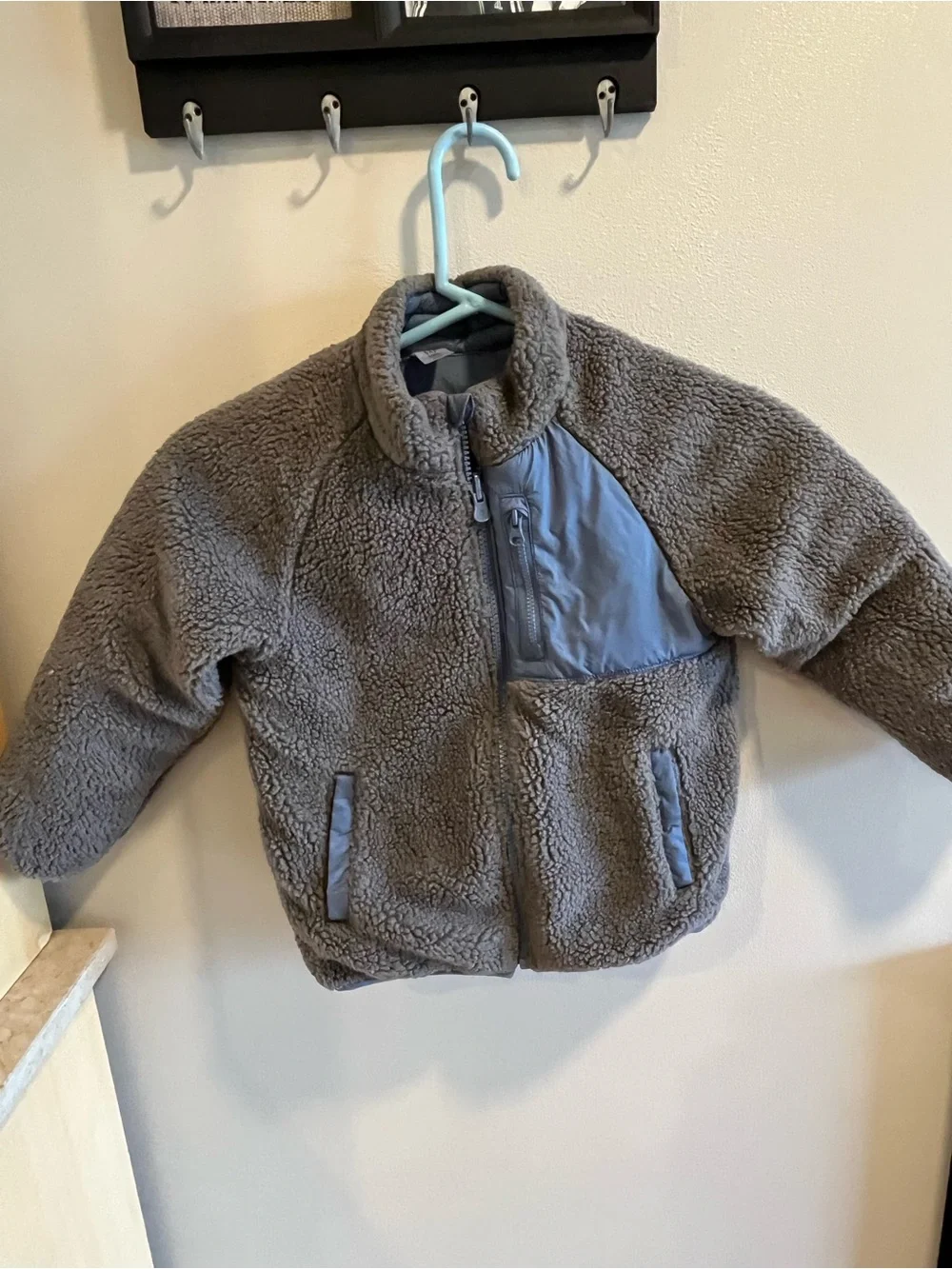 Gap reversible Kids Quilted Puffer Jacket - Blue